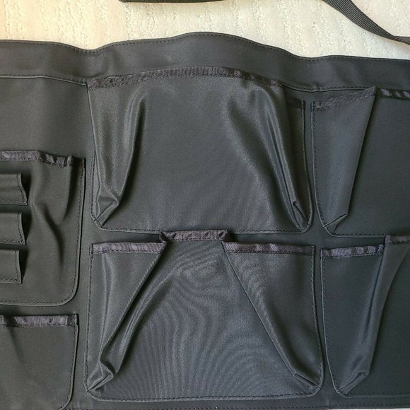 Clarins Professional Cosmetic Makeup Apron Brush Artist Belt Holder NEW - Picture 4 of 8